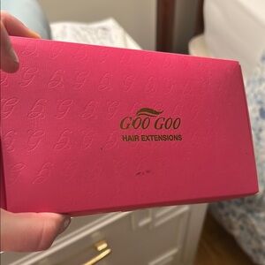Goo Goo Hair Extensions Pink Box